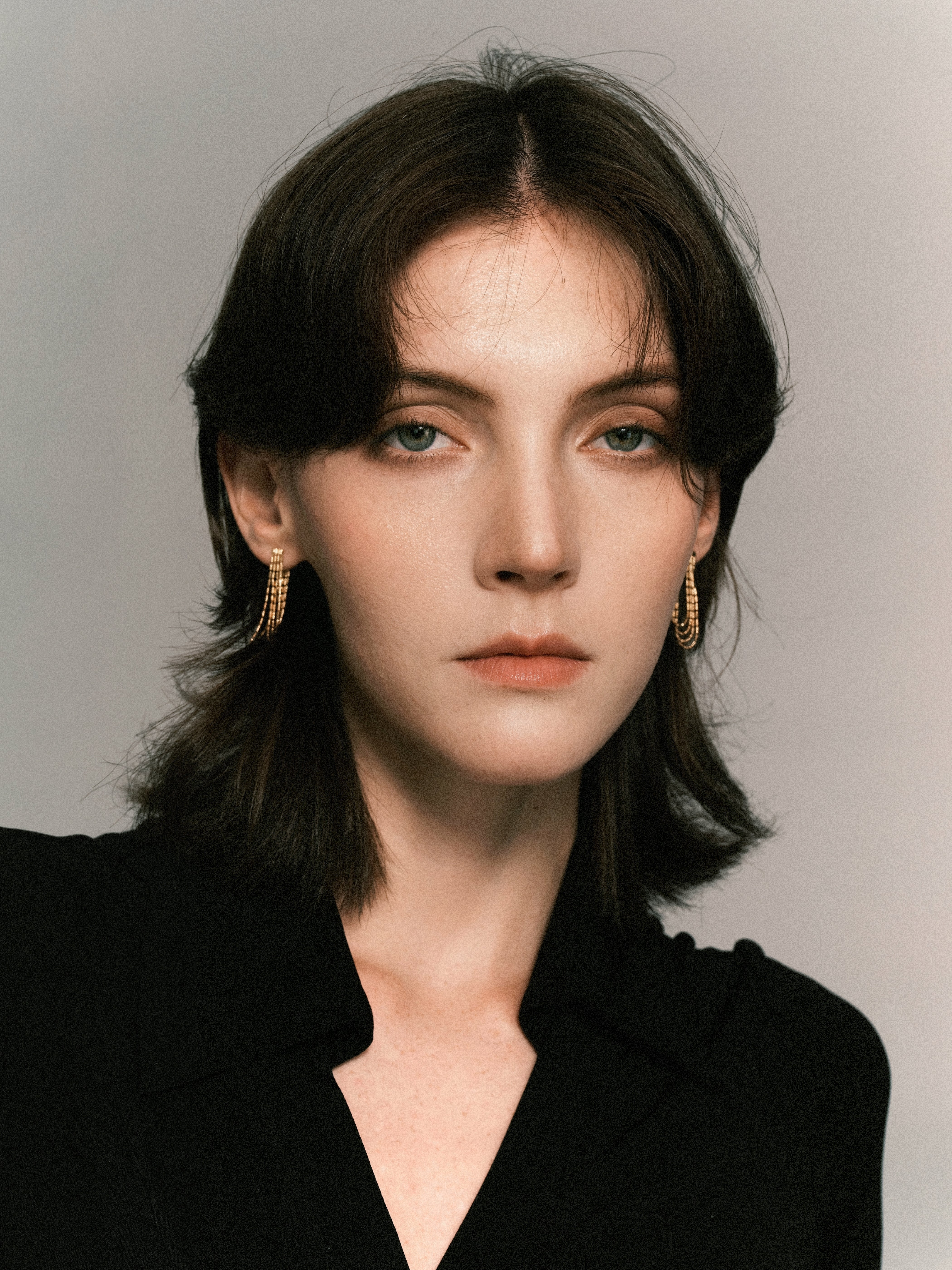 18K Gold Tassel Earrings